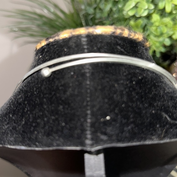 Sterling silver choker blue cats eye oval pendent cool - Picture 3 of 4